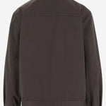 GIACCA OZELLO IN MISTO COTONE 1388W5066 DBR THE ROW 