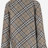 CAMICIA IN SETA CON MOTIVO CHECK 8117022 LINDEN IP CHECK BURBERRY 