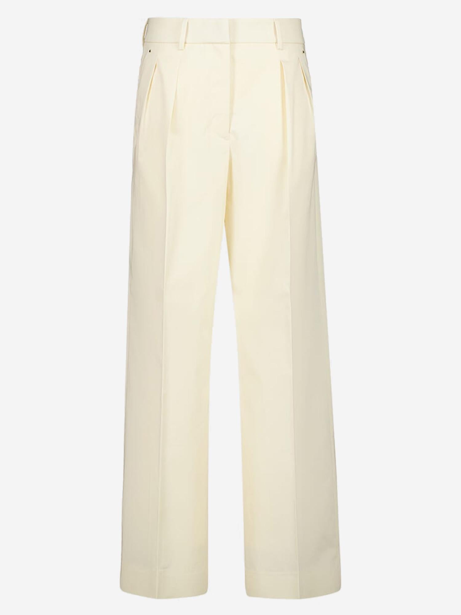 PANTALONI SARTORIALI A GAMBA AMPIA 2A00004 599CG051 MONCLER 