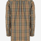 CAMICIA IN COTONE CON MOTIVO CHECK 8111851 ARCHIVEBEIGEIPCHK BURBERRY 