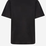 T-SHIRT IN COTONE E SETA CON LOGO 865015 XJHUF1152 GUCCI 