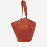 BORSA LOTUS PICCOLA IN PELLE SCAMOSCIATA H2043726 712 KHAITE 