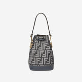 BORSA MON TRESOR CON MOTIVO FF 8BS109 AUT4F1UJ5 FENDI 