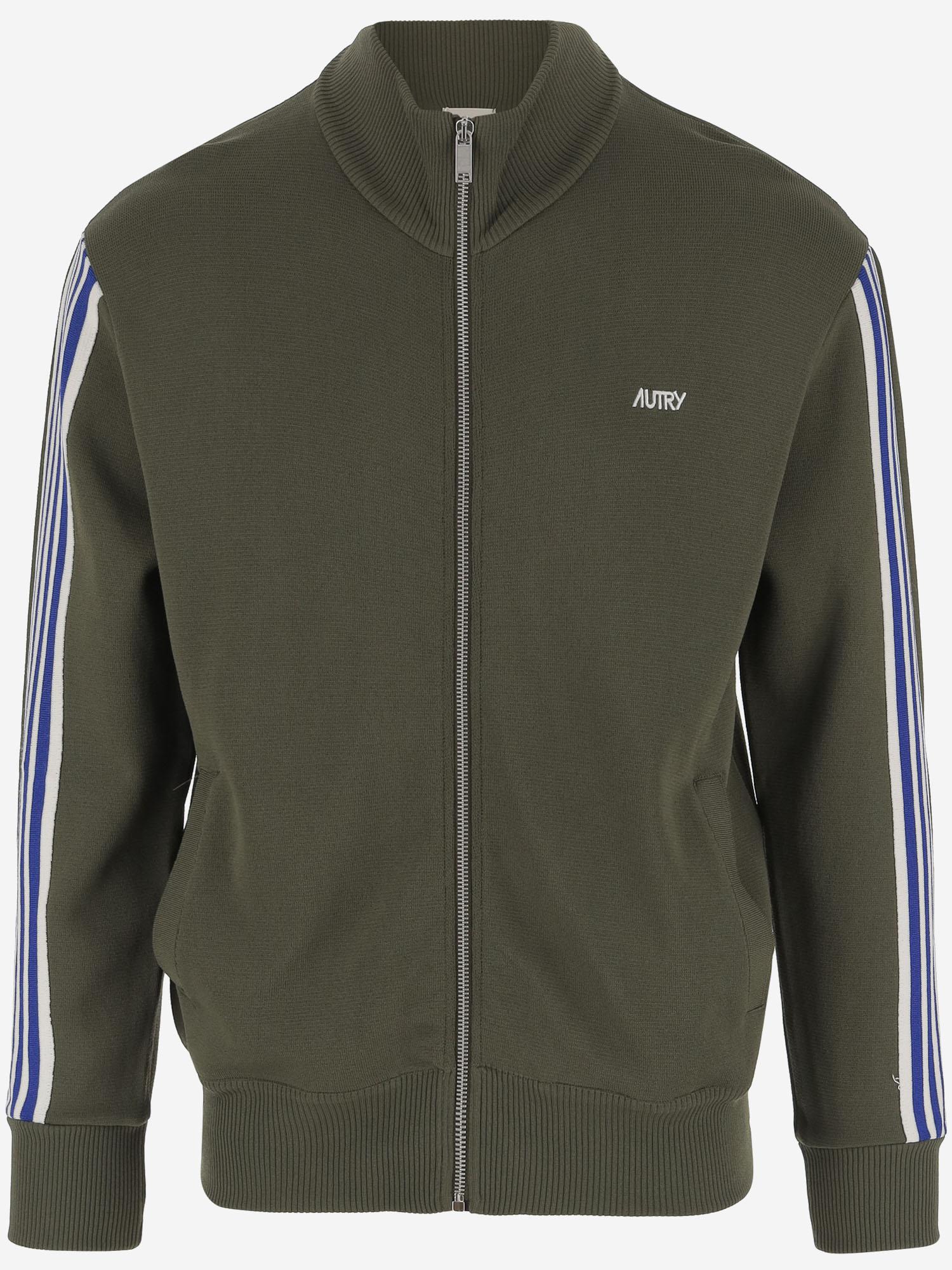 FELPA IN MISTO VISCOSA CON LOGO JAPMB5KD KNITALGAE AUTRY 