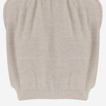 TOP SENZA MANICHE CON PAILLETTES KNVS2664 263 ARCH4 