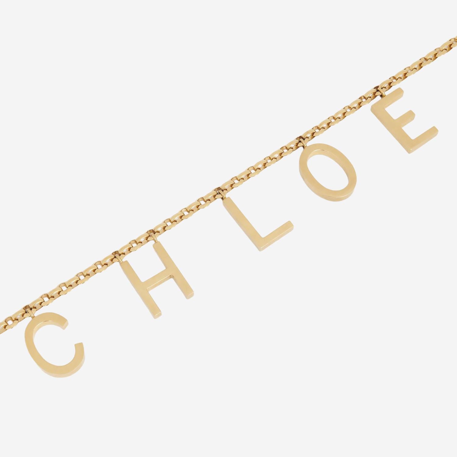 CINTURA A CATENA CON LOGO CH25ABJ41CB7 9DC CHLOE 