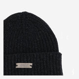 BEANIE IN LANA CON LOGO BEPUT7KK VBLACK AUTRY 