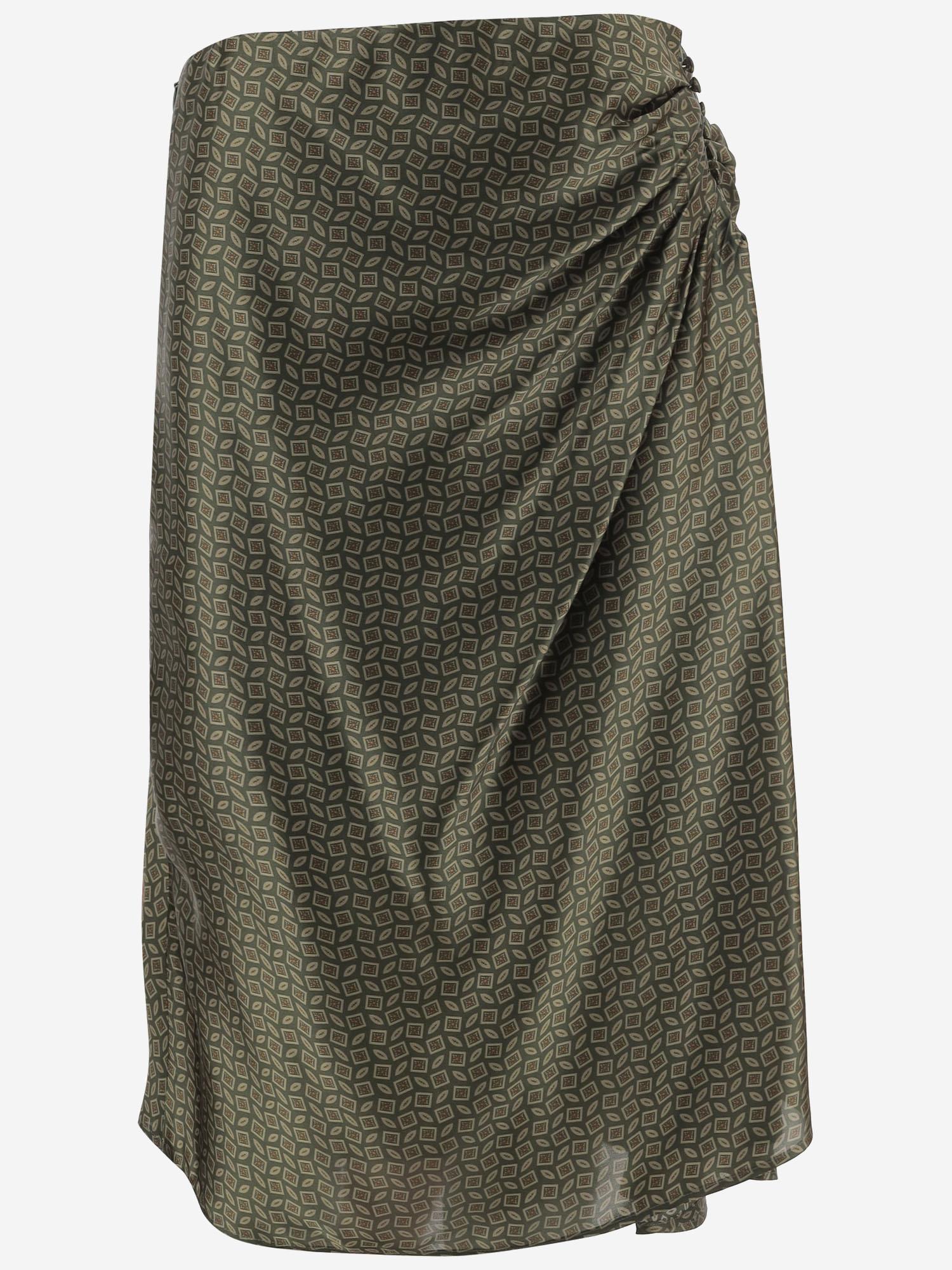 Gonna lunga in seta 010855 2110606 DRIES VAN NOTEN 