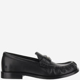 MOCASSINI CADET IN PELLE 8111868 BLACK BURBERRY 