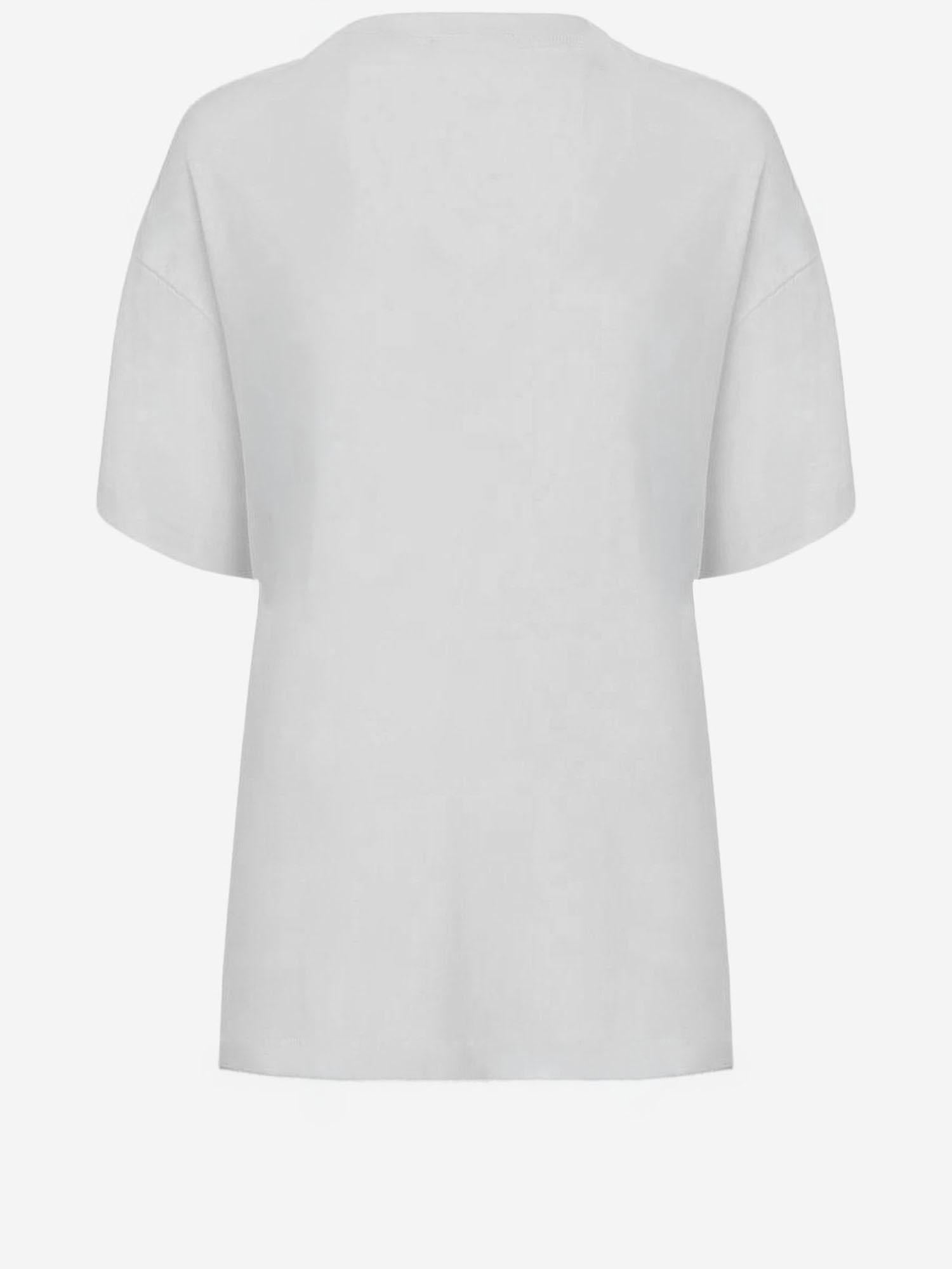 T-SHIRT LINDA IN COTONE E CASHMERE 181251015 100 KHAITE 