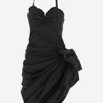 Abito a portafoglio in popeline di cotone CH26URO80141 001 CHLOE 