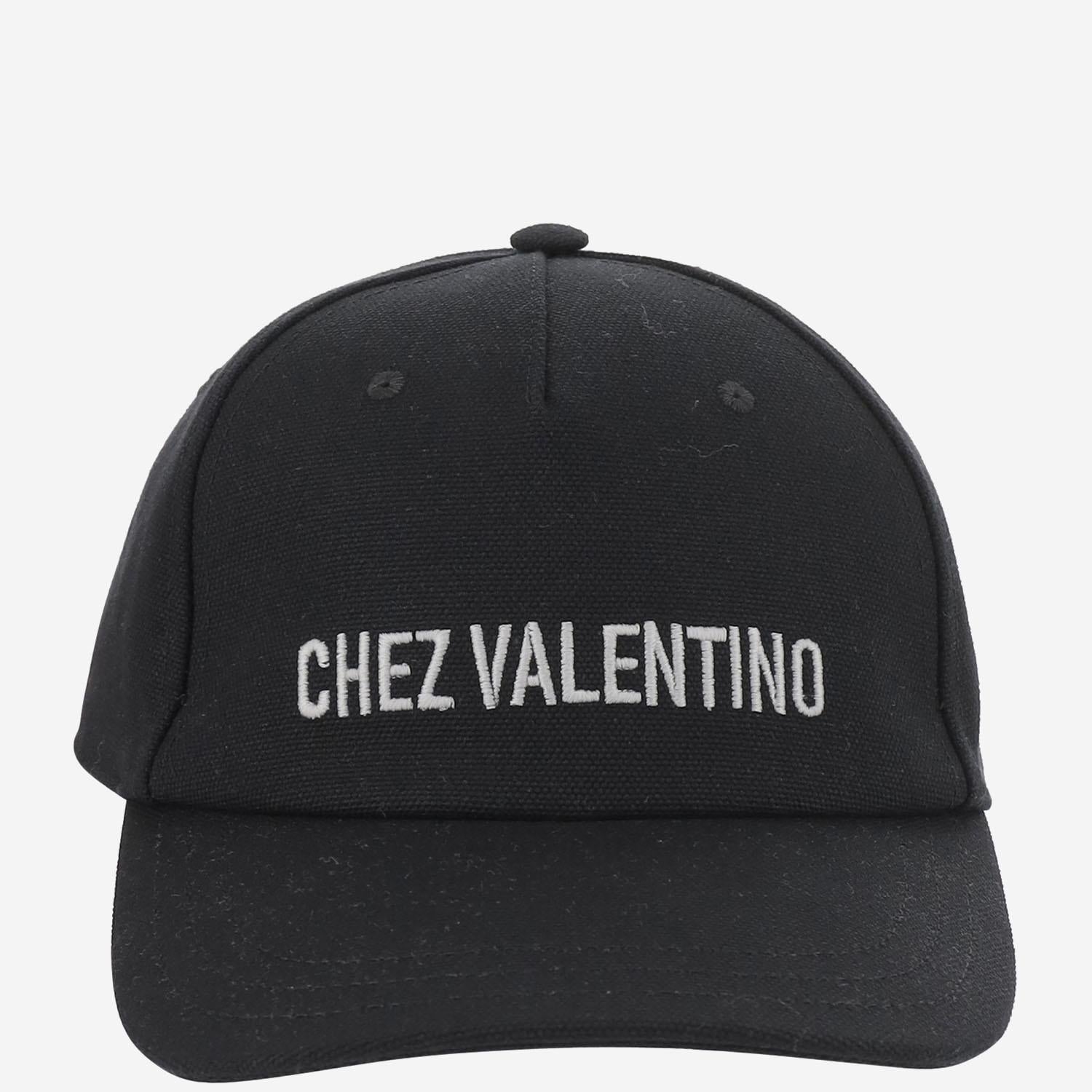 CAPPELLO DA BASEBALL CHEZ VALENTINO IN COTONE 6Y2HDA41FVH 0NA VALENTINO GARAVANI 