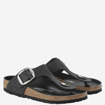 MULES GIZEH BIG BUCKLE 1023334 BLACK BIRKENSTOCK 