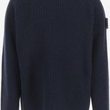 MAGLIONE IN MISTO LANA CON LOGO 5100015 S00M9V0020 STONE ISLAND KIDS 