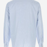 CAMICIA IN COTONE A RIGHE CON LOGO 1018874 1A164762VM60 VERSACE 