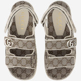 Sandalo in tessuto GG 816630 FAD9F9753 GUCCI 