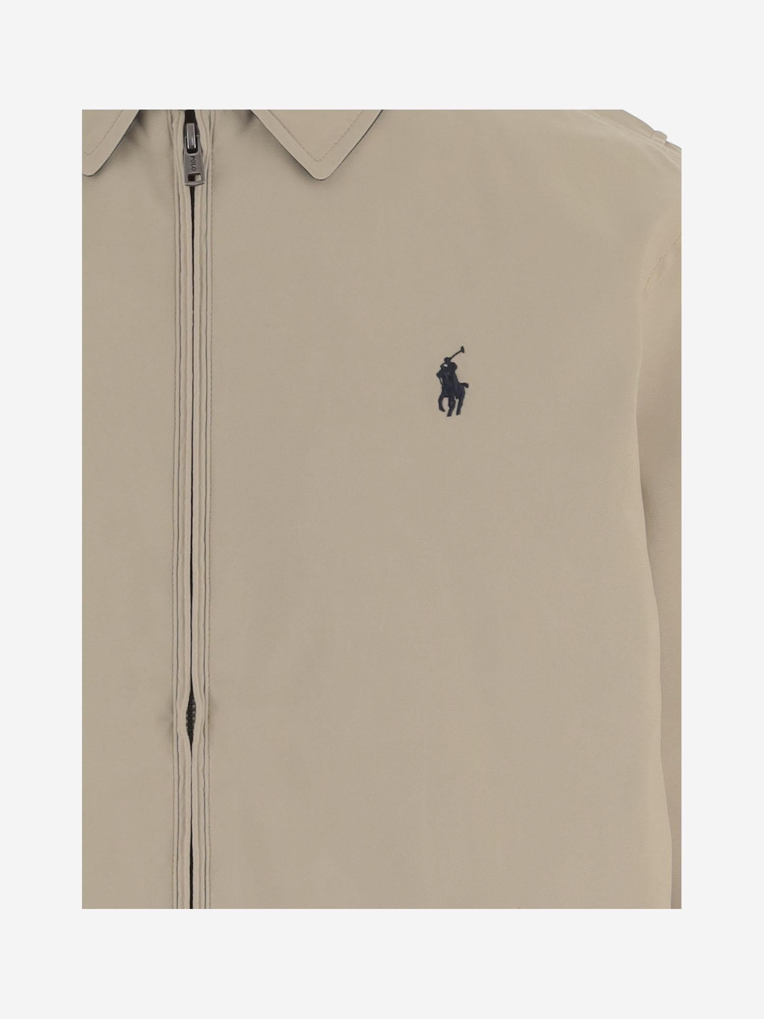 Giacca in nylon con logo 710548506 002 POLO RALPH LAUREN 