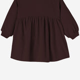 ABITO NATHALIE IN VELLUTO DI COTONE 25W148 MELANZANA 1+ IN THE FAMILY KIDS 