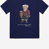 T-shirt in cotone con stampa polo bear 323981260 001 POLO RALPH LAUREN KIDS 