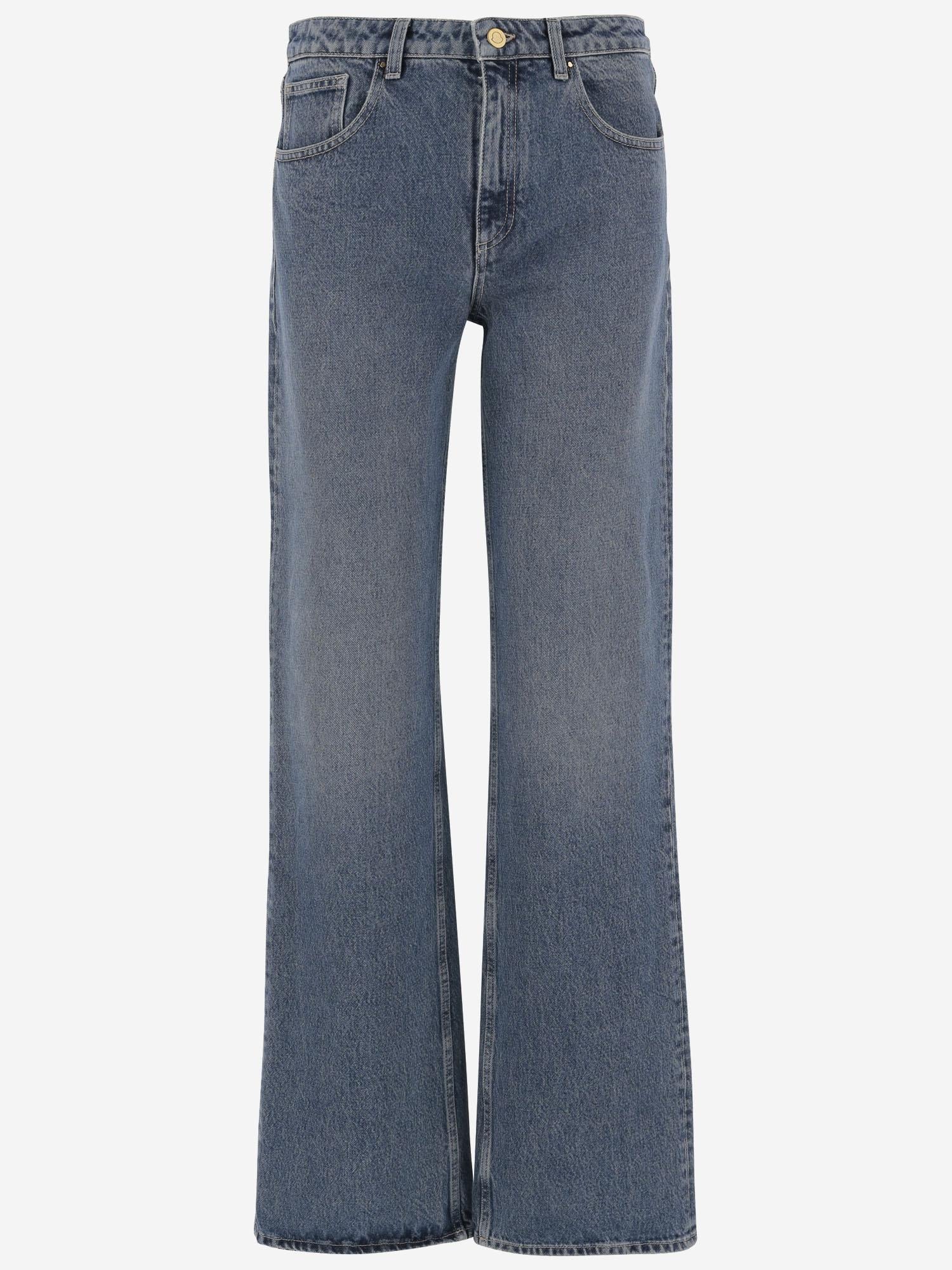 JEANS IN DENIM DI COTONE 2A00010 598UJ778 MONCLER 