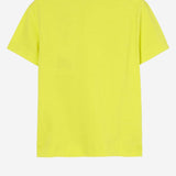 POLO IN COTONE CON LOGO 8117970 VIVIDLIME BURBERRY KIDS 