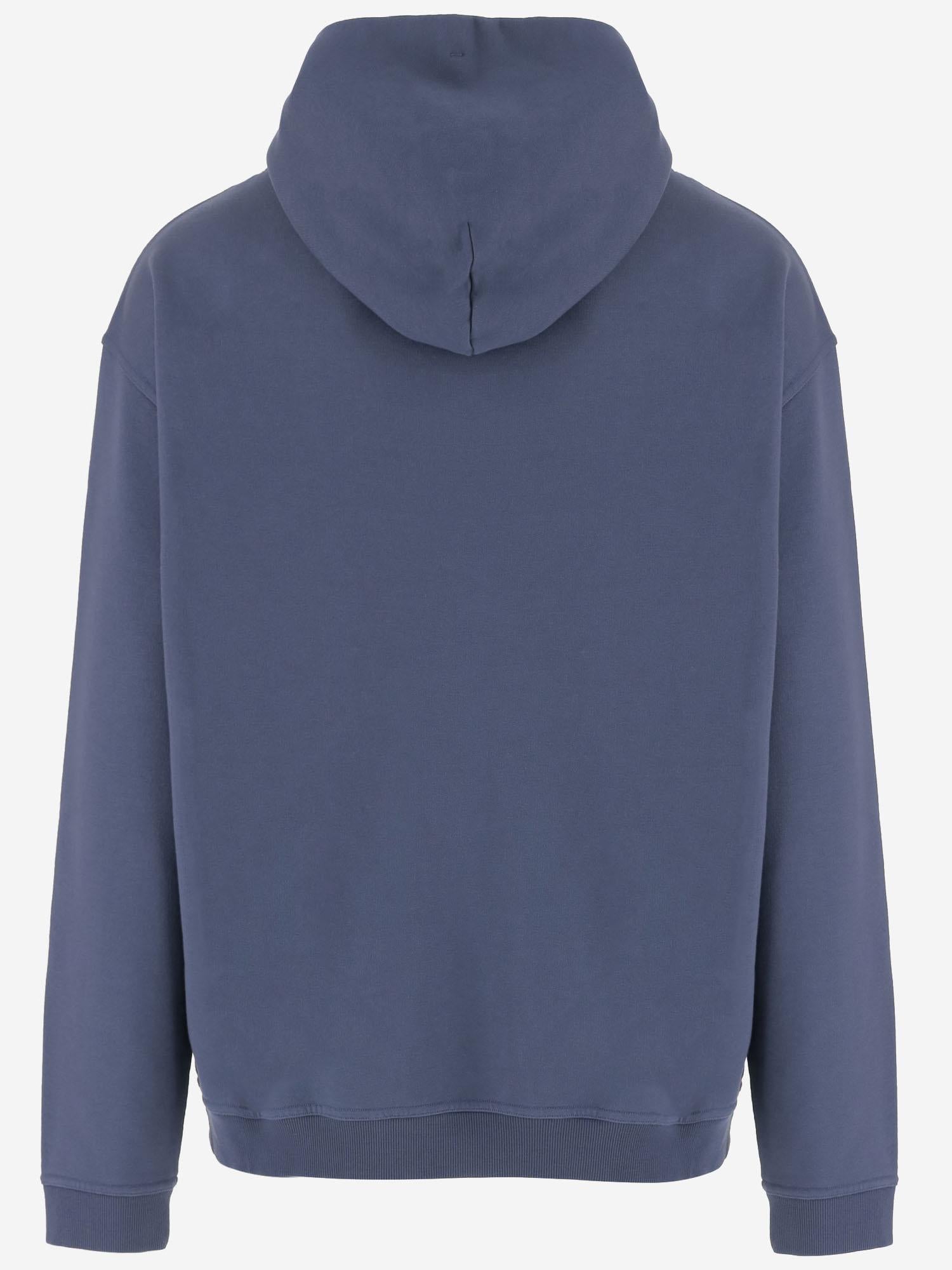 FELPA IN COTONE CON RICAMO LOGO S50GU0167 S25503469 MAISON MARGIELA 