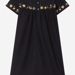 ABITO IN COTONE CON RICAMO FLOREALE S06GDRW00004 199A BONPOINT KIDS 