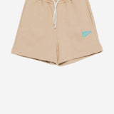 PANTALONCINI LOGATI IN COTONE S6MSJUBE221 178 MSGM KIDS 