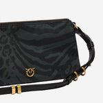 BORSA A TRACOLLA CON STAMPA ANIMALIER 105359 A35GSD1Q PINKO 