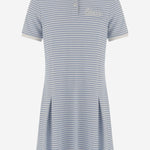 ABITO IN PIQUET DI COTONE CON MOTIVO A RIGHE 808699 XJGXY9716 GUCCI KIDS 
