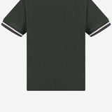 polo in cotone VERDE 8A000128496W 830 MONCLER ENFANTS 