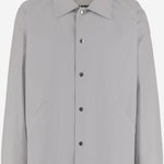 GIACCA IN COTONE CON LOGO J54BN0002 J45306058 JIL SANDER 