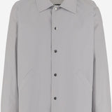 GIACCA IN COTONE CON LOGO J54BN0002 J45306058 JIL SANDER 