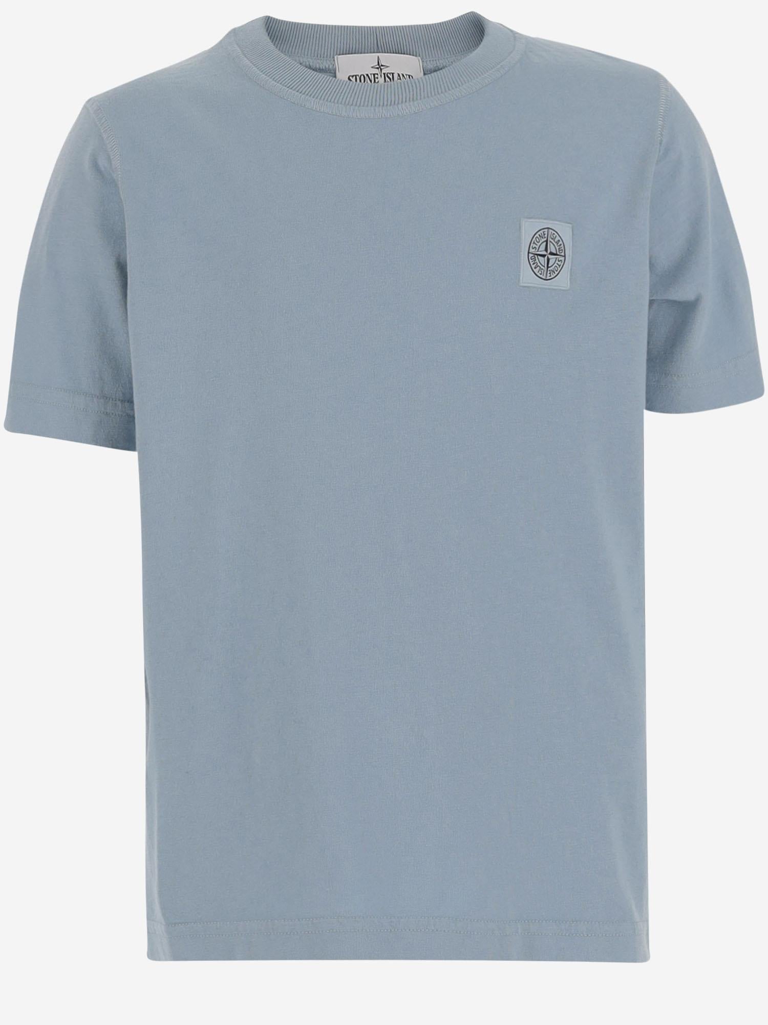 T-SHIRT IN COTONE CON LOGO 2100006 S0050V004A STONE ISLAND KIDS 