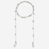 COLLANA CON  perle VSINGLE CALCEDONIO MELA 