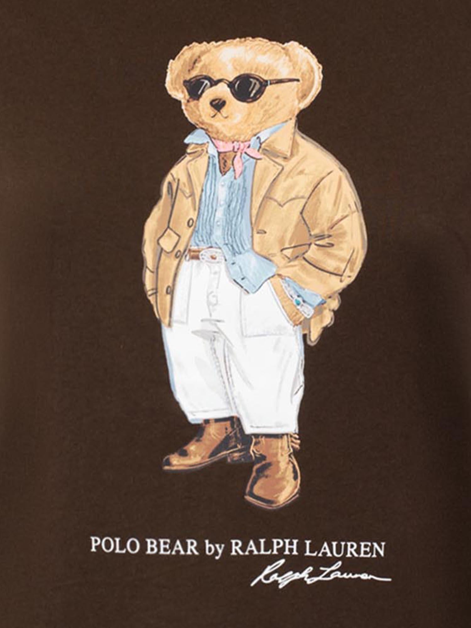 T-shirt in cotone con stampa 211A96599 001 POLO RALPH LAUREN 