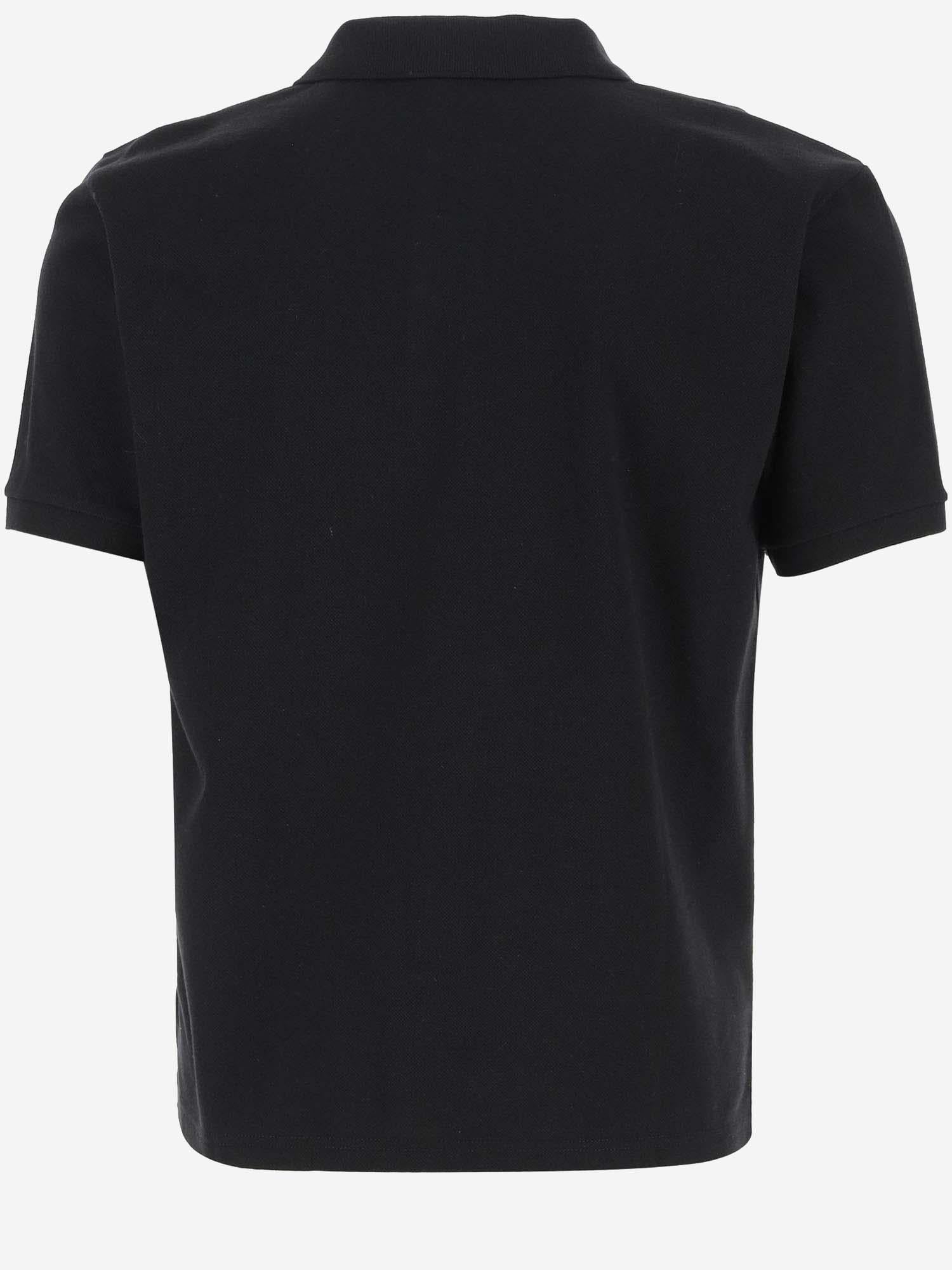 POLO IN MISTO COTONE CON LOGO 798944 Y37HC1000 SAINT LAURENT 