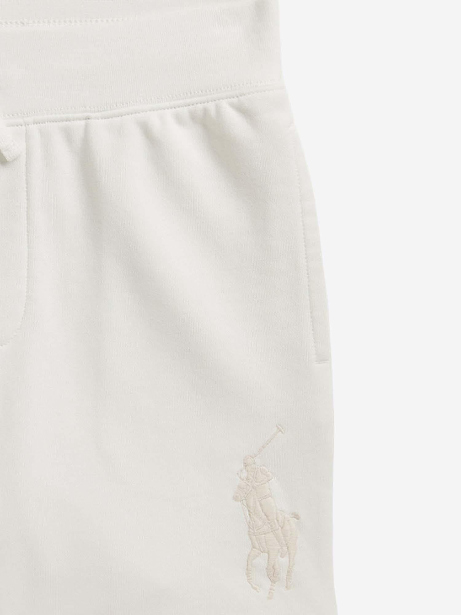 PANTALONI CORTI IN COTONE CON LOGO 323A12258 004 POLO RALPH LAUREN KIDS 