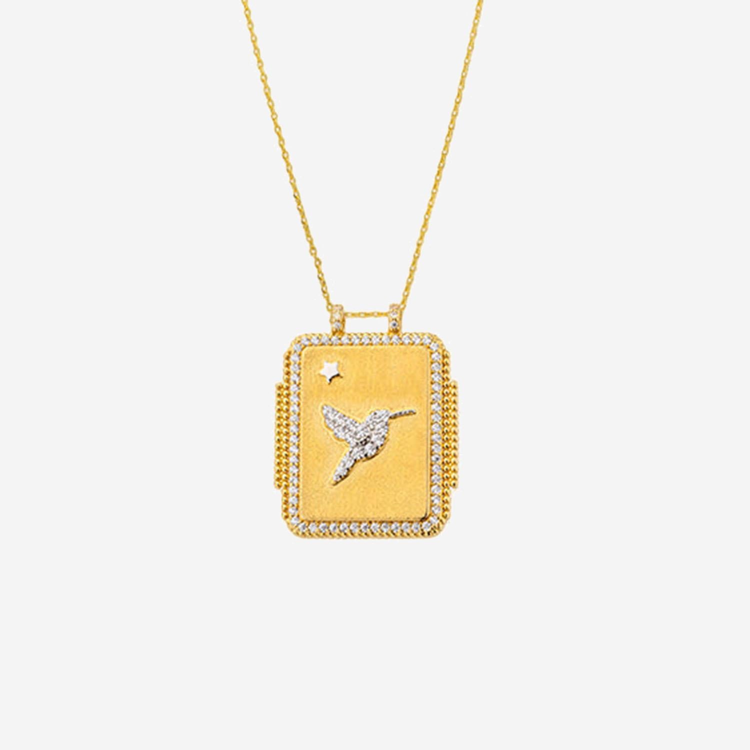 Collana BOHEMIAN HUMMINGBIRD CO413G GOLD MYA BAY 