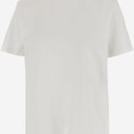 T-SHIRT IN COTONE CON CRISTALLI GWP01220P000673 10363 GOLDEN GOOSE 