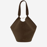 BORSA LOTUS PICCOLA IN PELLE SCAMOSCIATA H2043726 950 KHAITE 