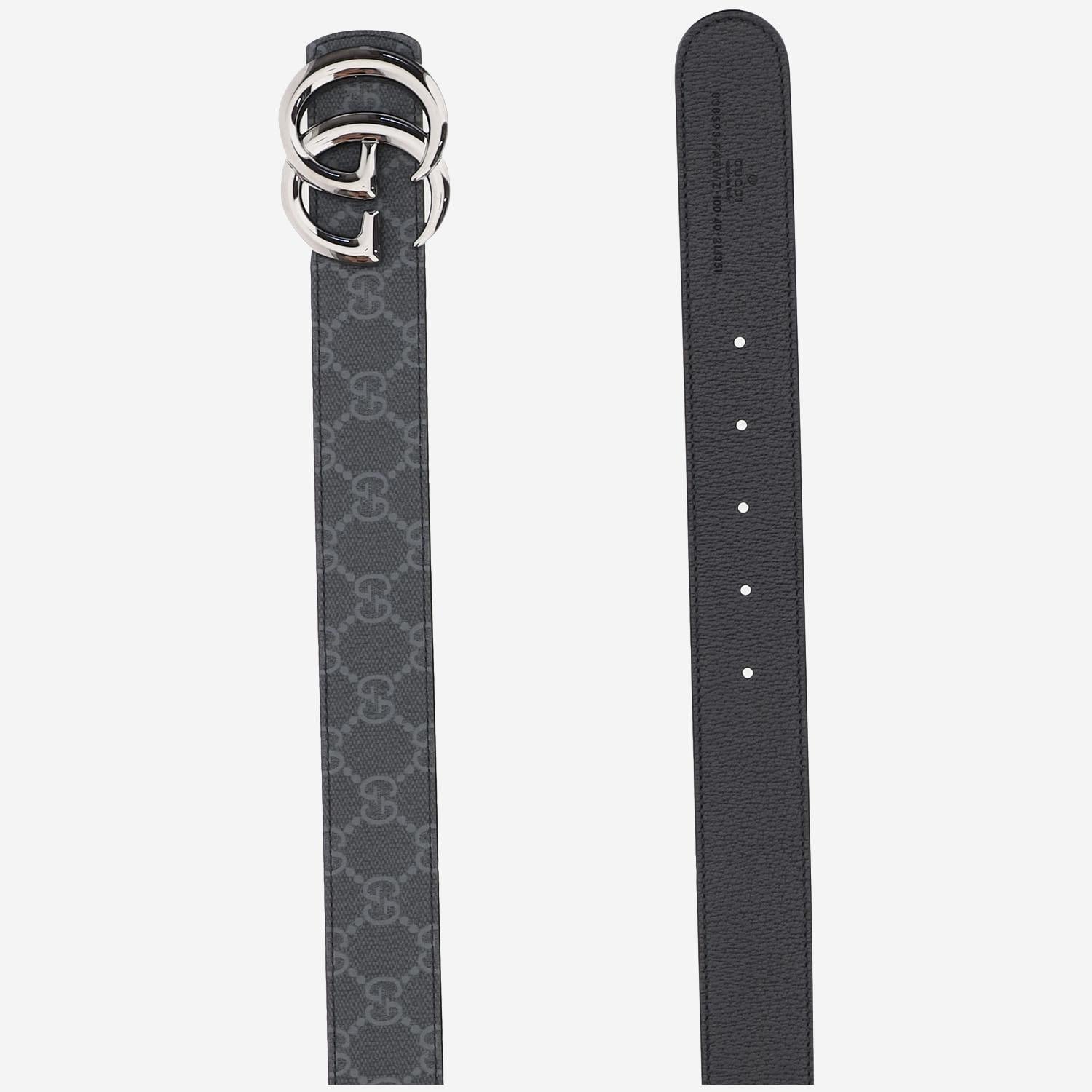 CINTURA REVERSIBILE GG MARMONT<BR/><BR/> 838593 FAEWZ1000 GUCCI 