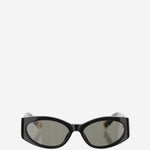 OCCHIALI DA SOLE LES LUNETTES OVALO JAC4C1SUN BLACKYELLOWGOLDGREY JACQUEMUS 