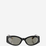OCCHIALI DA SOLE LES LUNETTES OVALO JAC4C1SUN BLACKYELLOWGOLDGREY JACQUEMUS 