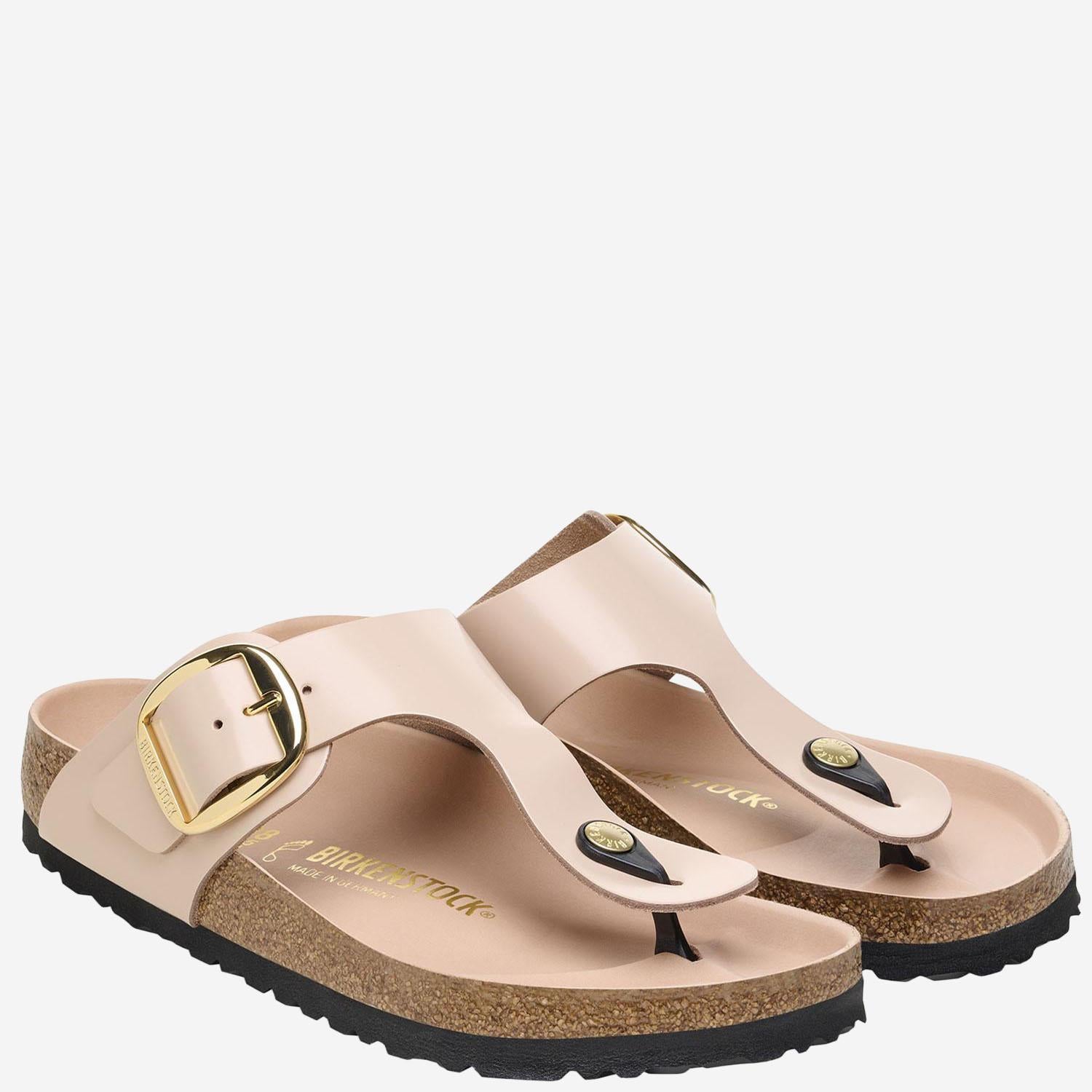 SANDALI GIZEH BIG BUCKLE 1026550 NEWBEIGE BIRKENSTOCK 
