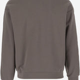 FELPA IN COTONE E CASHMERE CON LOGO GM001098 TE11705U8100 GIORGIO ARMANI 