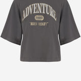 T-SHIRT IN COTONE CON STAMPA LOGO 104604 A2CSI63 PINKO 