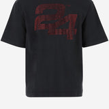 T-SHIRT IN COTONE CON LOGO IN STRASS SG2510108 JETBLACK SUMMER GAMES 