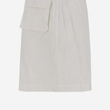 Gonna a portafoglio in misto cotone 13G732 MASCARPONE SALVATORE FERRAGAMO 
