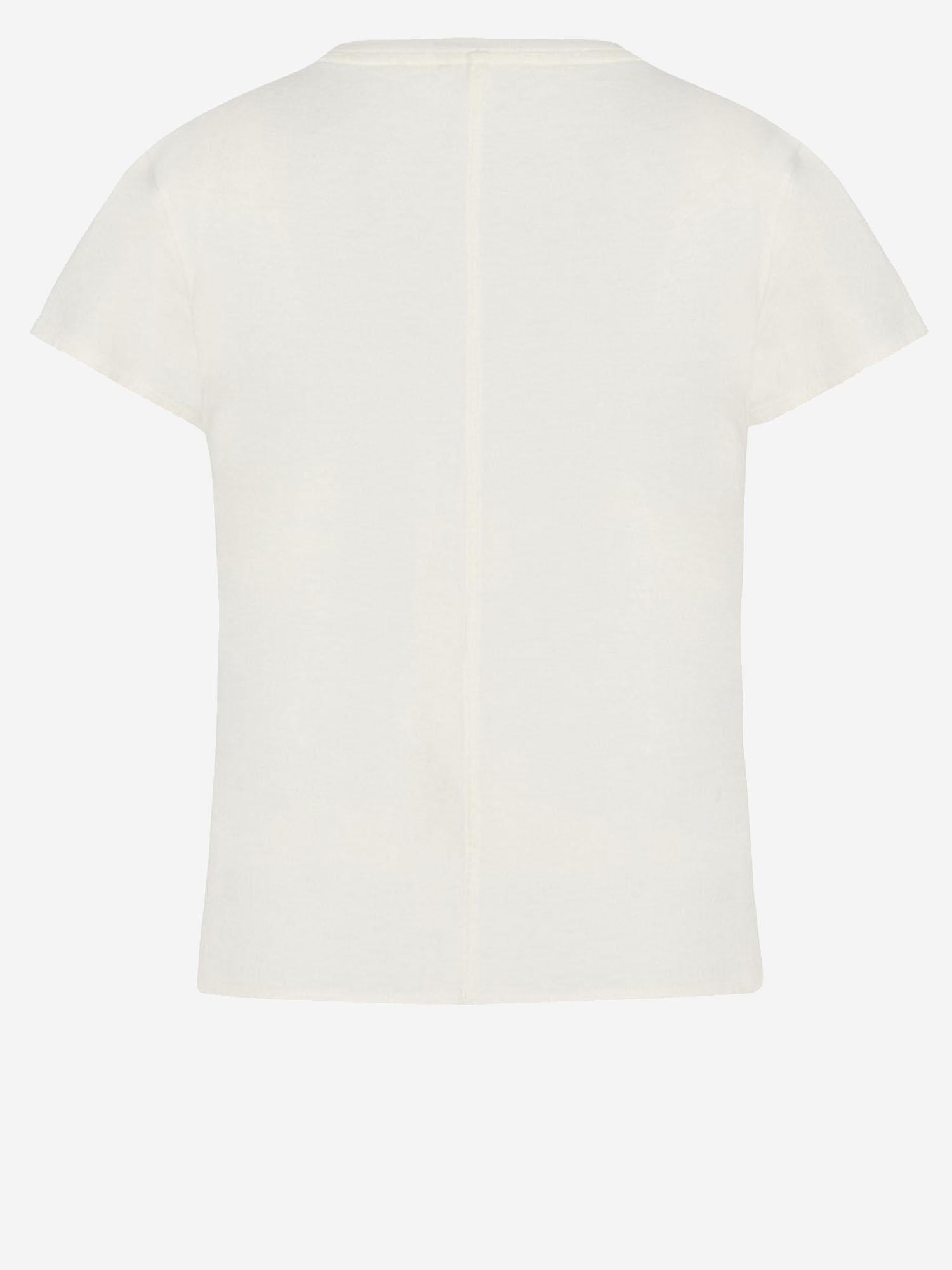 T-SHIRT TORI IN COTONE 7937K526 WHT THE ROW 